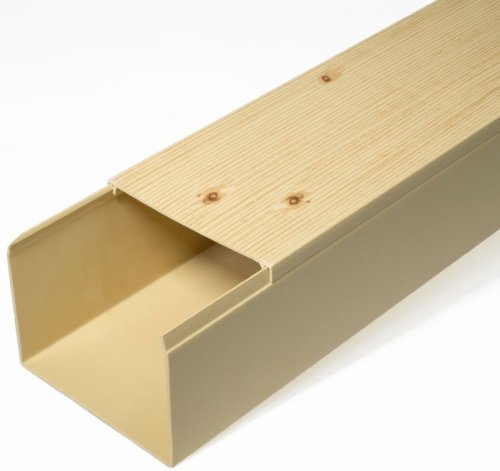 Кабель-канал Промрукав 80x60мм (2000мм) сосна (уп. 18м.) картинка